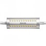 LED (monocolore) ERP D (A - G) R7s Forma speciale 14 W = 120 W Bianco caldo (Ø x L) 29 mm