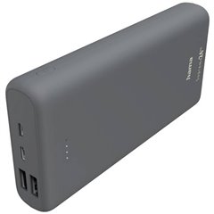 Supreme 24HD Power bank 24000 mAh LiPo USB-A, USB-C® Grigio scuro