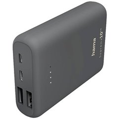 Supreme 10HD Power bank 10000 mAh LiPo USB-A, USB-C® Grigio scuro