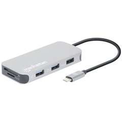 Docking station USB-C® Adatto per marchio (Notebook Dockingstations): universale Alimentazione USB-C®
