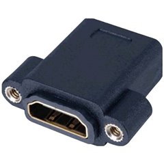 HDMI Adattatore [1x Presa HDMI - 1x Presa HDMI] Nero