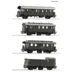 Kit di 4 treni passeggeri H0 di DB