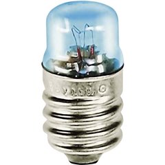 Mini lampadina tubolare 30 V 3 W E14 Trasparente 1 pz.