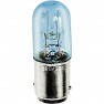Mini lampadina tubolare 24 V 5 W BA15d Trasparente 1 pz.
