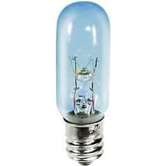 Mini lampadina tubolare 220 V, 260 V 6 W, 10 W E12 Trasparente 1 pz.
