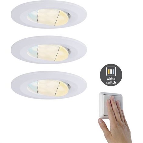 HomeSpa Set Calla Lampada LED da incasso LED (monocolore) 15 W Bianco