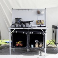 Mobile da cucina per campeggio Granada Poliestere, Alluminio