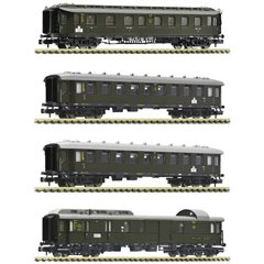 Kit di 4 vagoni per treni veloci di DRG