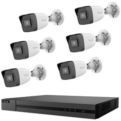 LAN IP-Kit videocamere sorveglianza 8 canali mit 6 Kameras 3840 x 2160 Pixel