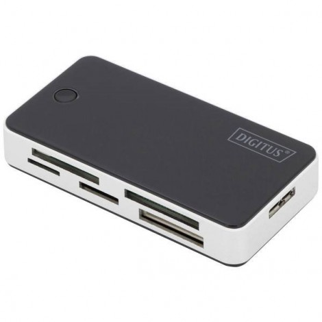 Lettore schede USB per Smartphone e Tablet USB 3.0, USB-A, Micro USB 2.0 Nero/Bianco