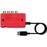 BEHRINGER UCA222 U-CONTROL INTERFACCIA AUDIO USB ROSSA 48KHZ + USCITA OTTICA S/PDIF + SOFTWARE
