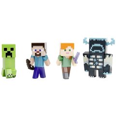 Jada Toys Minecraft 4-Pack personaggi da 2,5