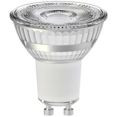 LED (monocolore) ERP F (A - G) GU10 Riflettore 4.5 W = 51 W Bianco caldo (Ø x A) 50 mm x 54 mm 4 pz.
