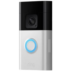 Video citofono IP Video Doorbell Plus Nickel (raso), Nero