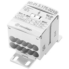 Distributore Bianco 16 mm² 175 A 1000 V/AC, 1500 V/DC Tipo di conduttore = L, N, PE