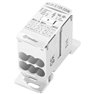 Distributore Bianco 8 poli 16 mm² 125 A 1000 V/AC, 1500 V/DC Tipo di conduttore = L, N, PE