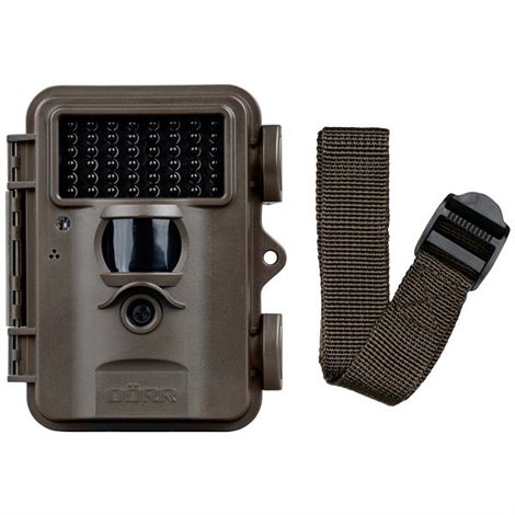 SnapShot Mini Black 30MP 4K Camera outdoor 30 Megapixel Video time lapse, LED neri, Registrazione rumori Marrone