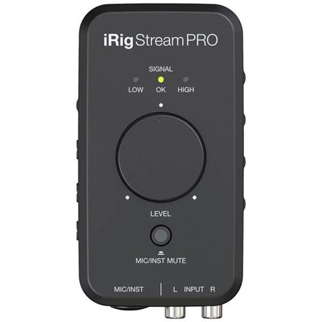 Interfaccia audio iRig Stream Pro Controllo monitor