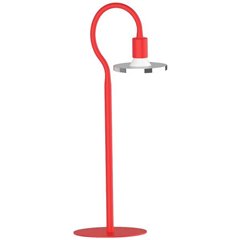 Simplessa Lampada da tavolo LED LED (monocolore) GU10 6 W Rosso, Cromo