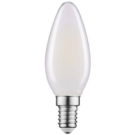 LED (monocolore) ERP F (A - G) E14 Forma di candela 4.5 W Bianco caldo (Ø x L) 35 mm x 35 mm