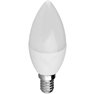 LED (monocolore) ERP F (A - G) E14 Forma di candela 4.5 W = 40 W Bianco freddo 1 pz.
