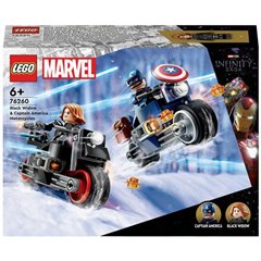LEGO® MARVEL SUPER HEROES Motociclette Black Widows & Captain America