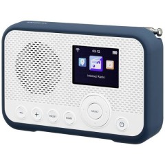 WFR-39 Radio Internet Pocket Internet, DAB, FM Internetradio, FM, WLAN Spotify, Funzione allarme, ricaricabile
