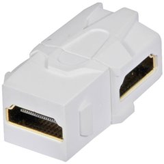 HDMI Adattatore [1x Presa HDMI - 1x Presa HDMI] Bianco