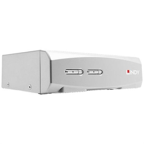 2 Port KVM Switch, HDMI 4K60, USB 2.0 & Audio 2 Porte Switch KVM HDMI 3840 x 2160 Pixel