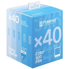 600 Color Film Pack 40x Pellicola per stampe istantanee Blu