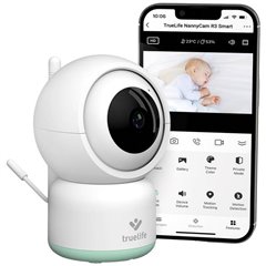 TrueLife NannyCam R3 Smart Babyphone con camera WLAN 2.4 GHz