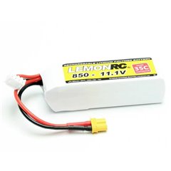 Batteria ricaricabile LiPo 11.1 V 850 mAh Numero di celle: 3 35 C Softcase XT30