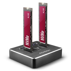 NVMe Docking Station per hard disk Con la funzione copia