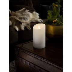 LED con candela di cera Bianco Bianco caldo (Ø x A) 100 mm x 180 mm