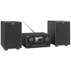 DABMAN i310 CD Sistema stereo Internetradio, DAB+, FM, CD, Bluetooth, DLNA, NFC, incl. telecomando, compatibile