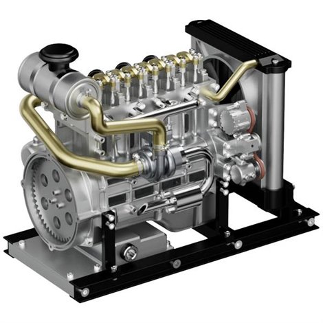 Diesel-Motor 4-Zylinder Kit da costruire