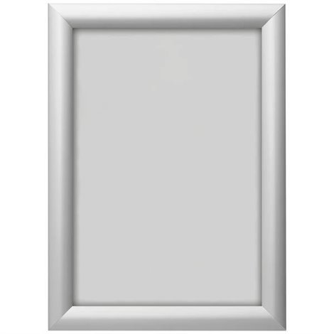 Porta depliant da parete Argento DIN A1 1 pz. (L x A x P) 624 x 871 x 12 mm