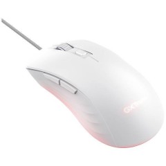 GXT924W YBAR+ Mouse da gioco Cablato Ottico Bianco 6 Tasti 25600 dpi Illuminato