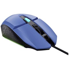 GXT109B FELOX Mouse da gioco Cablato Ottico Blu 6 Tasti 6400 dpi Illuminato