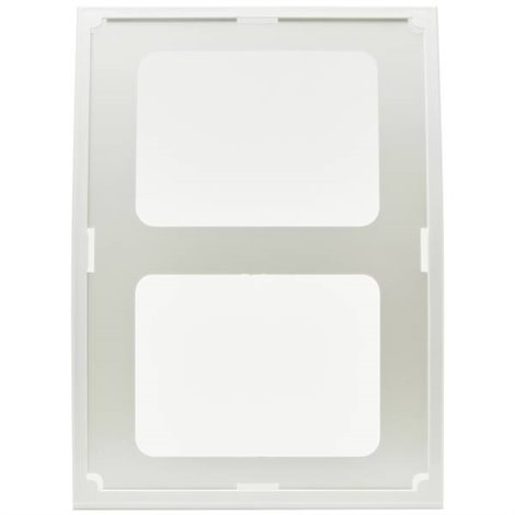 Porta depliant da tavolo adatto per formato carta: DIN A4 verticale Bianco, Trasparente 1 pz.