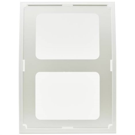 Porta depliant da tavolo adatto per formato carta: DIN A5 verticale Bianco, Trasparente 1 pz.