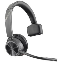 Voyager 4310 UC - MS Teams Computer Cuffie On Ear Bluetooth Mono Nero headset con microfono, regolazione del