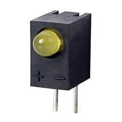 Diodo LED Giallo Quadrato 3 mm 15 mcd 40 ° 30 mA 2.1 V