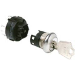 Interruttore a chiave 125 V 2.5 A 2 x On / On / On / On 4 x 30 ° 1 pz.