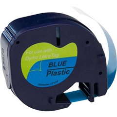 LT Cassetta nastro Poliestere Colore Nastro: Blu Colore carattere: Nero 12 mm 4 m