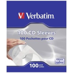 Copertina CD / DVD Bianco 100 pz.