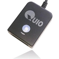QU-R-237 #####QR-Code Scanner 1D, 2D LED Nero Scanner da incasso RS232, USB