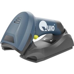 QU-ER-331-2 Barcode scanner 1D, 2D LED Scanner portatile incl. supporto USB