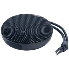 Altoparlante Bluetooth AUX, Funzione vivavoce, con supporto, portatile, impermeabile Blu