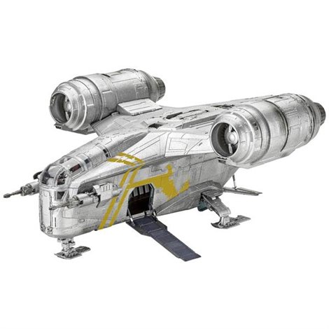 Modello fantascienza in kit da costruire Star Wars The Mandalorian: Razor Crest Platinum Edition 1:72